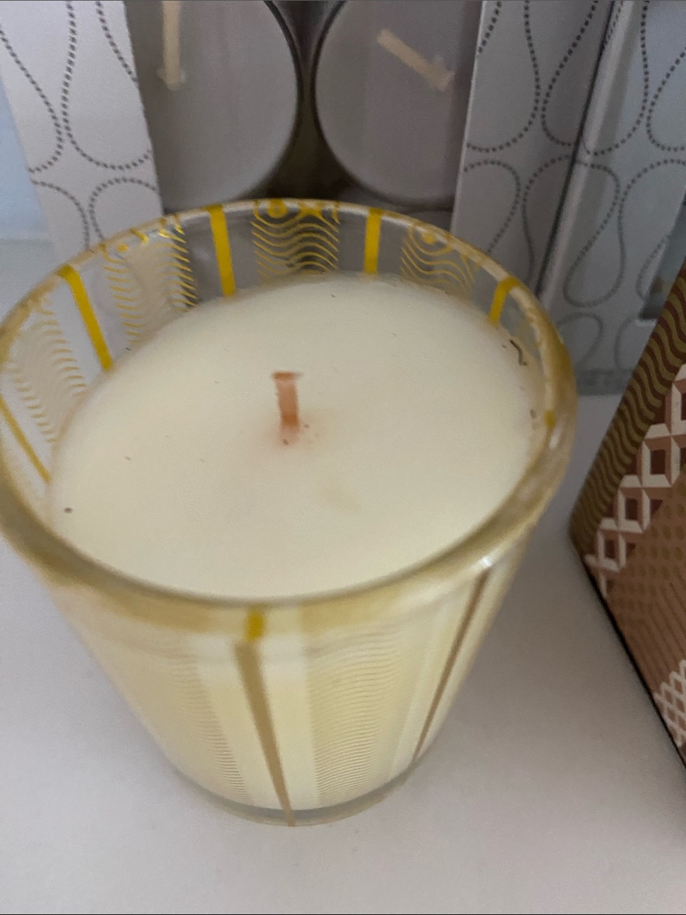 NEST Fragrances White Tea & Rosemary Tea Light Candles - Set of 2 (White) - Picture 13 of 16